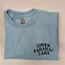 USLA Adult Lt. Blue Ultra Cotton Tee