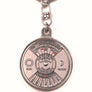 Just the bottom of the key ring featuring the 50 year calendar markings