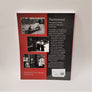 Back cover of the book Santanoni. Features 3 b/w photos: top two in a canoe; middle, 3 woman in period dress with fishing gear; bottom period photo outside the house with people relaxing on the porch.