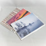 3 fanned Barry Lobdell photo cards with Teahouse at White Pine image on top