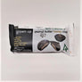 Brown and white package of Dark Chocolate Barkeater chocolates peanut butter honey cups.
