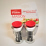 Silicone Salt and Pepper Shakers with Pop-Up Tops