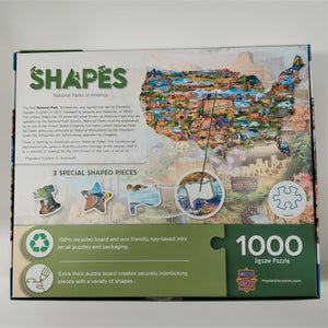 Shapes National Parks of America Puzzle