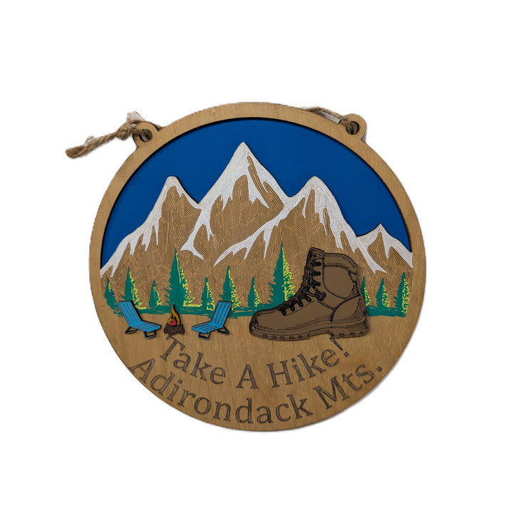 Take a Hike Wooden Sign