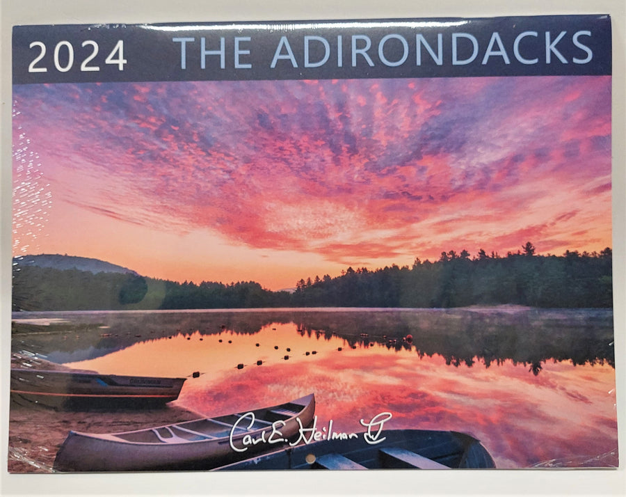 2024 Adirondacks Calendar with Photography by Carl Heilman ll