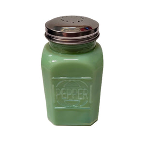 Jadeite Salt and Pepper Shakers