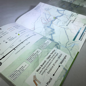 Green Goat Ausable River Fly Fishing Map