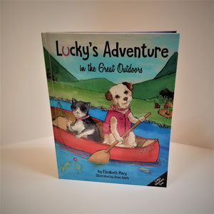 Lucky's Adventure in the Great Outdoors by Elizabeth Macy, illustrated by Arien Smith