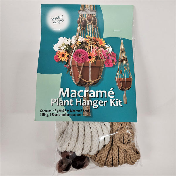 macrame hanging planter kit Macrame Plant Hanger Kit – The Village Merc