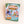 Back of the World of Animals Matching Game box with a sample card and two people playing the game.