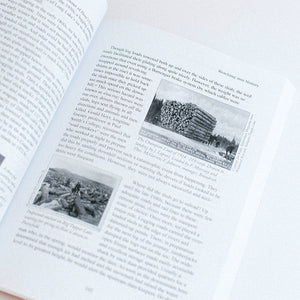 inside page featuring two photos of mighty logs
