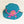 Aqua bucket hat with pink mermaid, pink and, pink shells and light aqua mini dolphins around the edge.