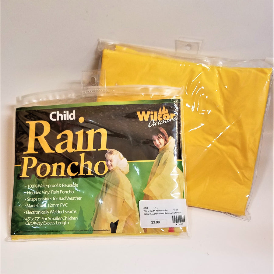 Youth Rain Poncho