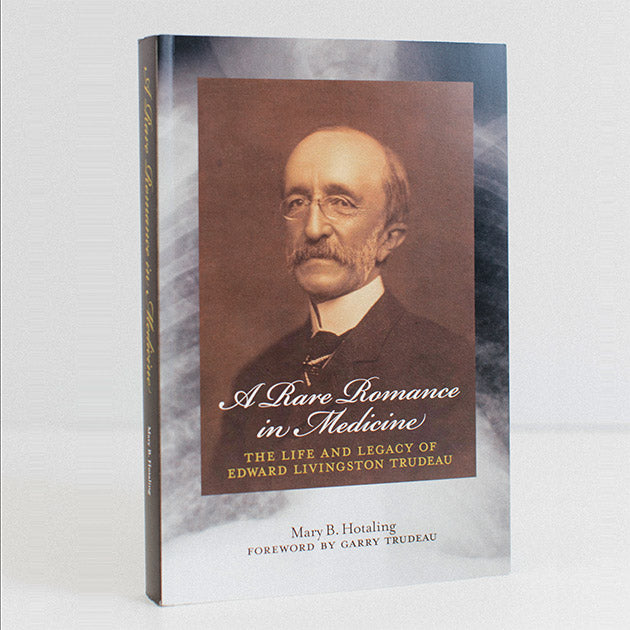 Book cover featuring Edward Livingston Trudeau