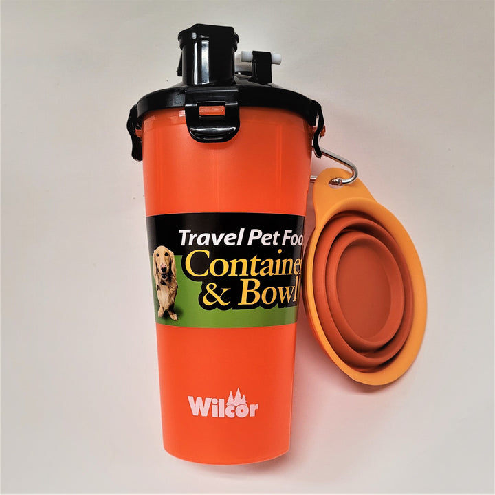 Travel Pet Food Container and Bowl