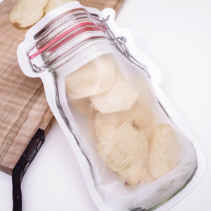 Jam Jar Zipper Bags